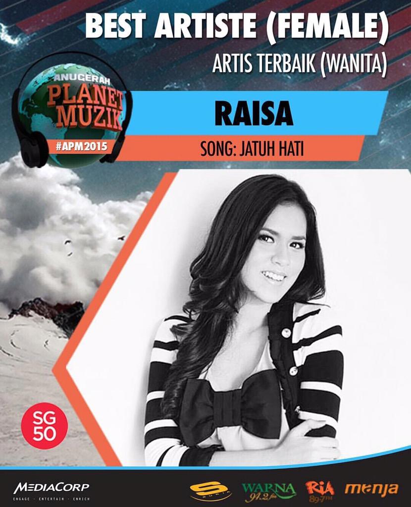 I'm beyond happy this song got the appreciation it deserves.Karya kebanggaan saya :) Thank u APM for this honor ❤️️