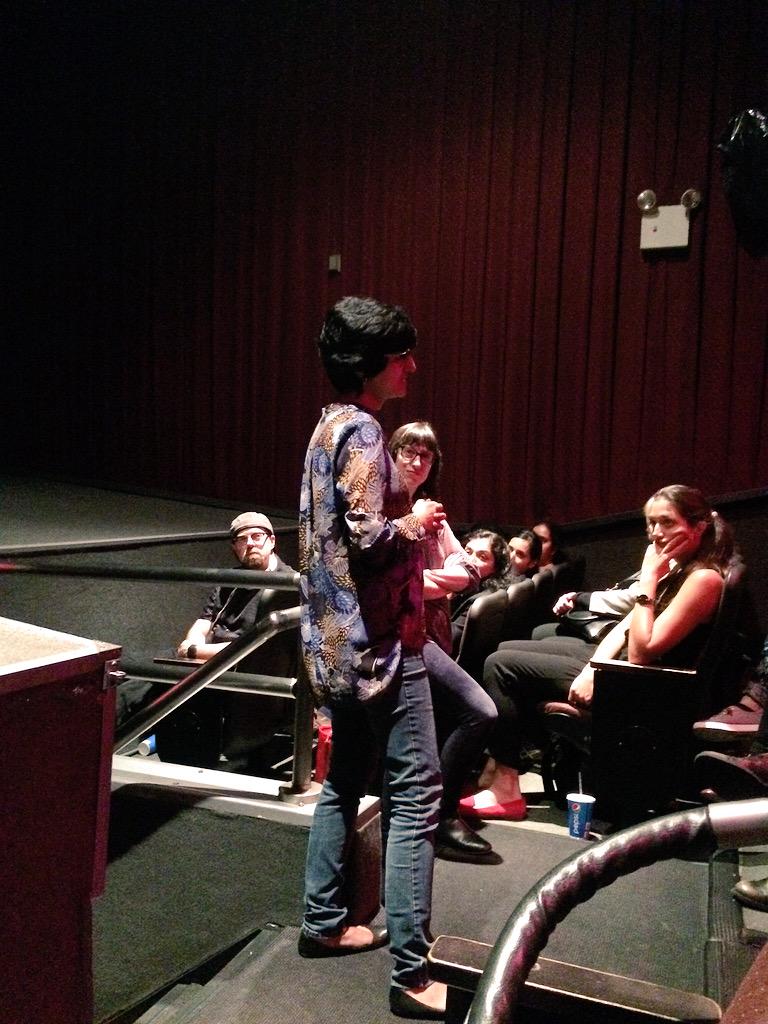 .<a href="/ItFeltLikeLove/">It Felt Like Love</a>'s <a href="/ElizaHittman/">Eliza Hittman</a> hosts the 1st q/a for <a href="/DukhtarTheFilm/">Dukhtar (Daughter)</a> playing all week at #CinemaVillage #nyc