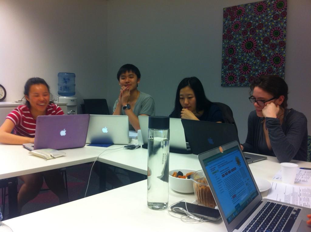 .<a href="/stc_ambassadors/">Student Ambassadors</a> hard at work designing the social media strategy to promote #sydteach15 <a href="/LongenLan/">Longen Lan</a> <a href="/tracytrieuu/">Tracy Trieu</a>
