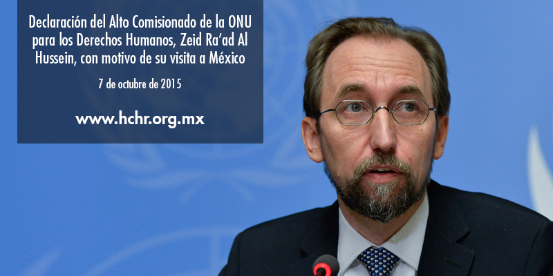 #DDHH ¿Cuáles fueron las recomendaciones de Zeid Ra'ad Al Hussein? Aquí la información ow.ly/TdEAn