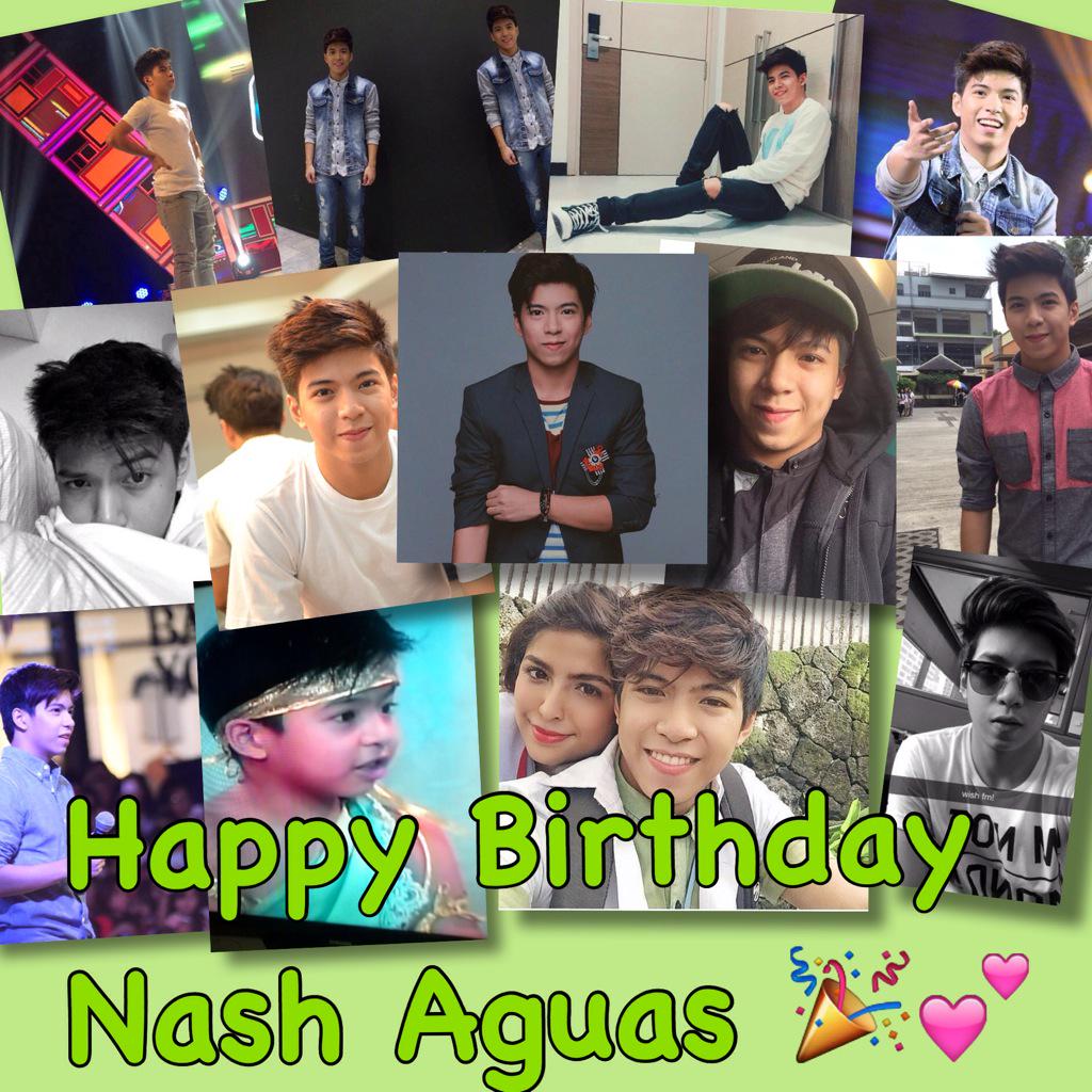Happy Birthday to our one and only NASH AGUAS  stay what you are baby boy! We love you enjoy! -SN 
