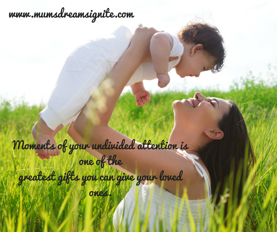 Our undivided attention is one of the best gifts we can give our loved ones (but also bloody challenging)