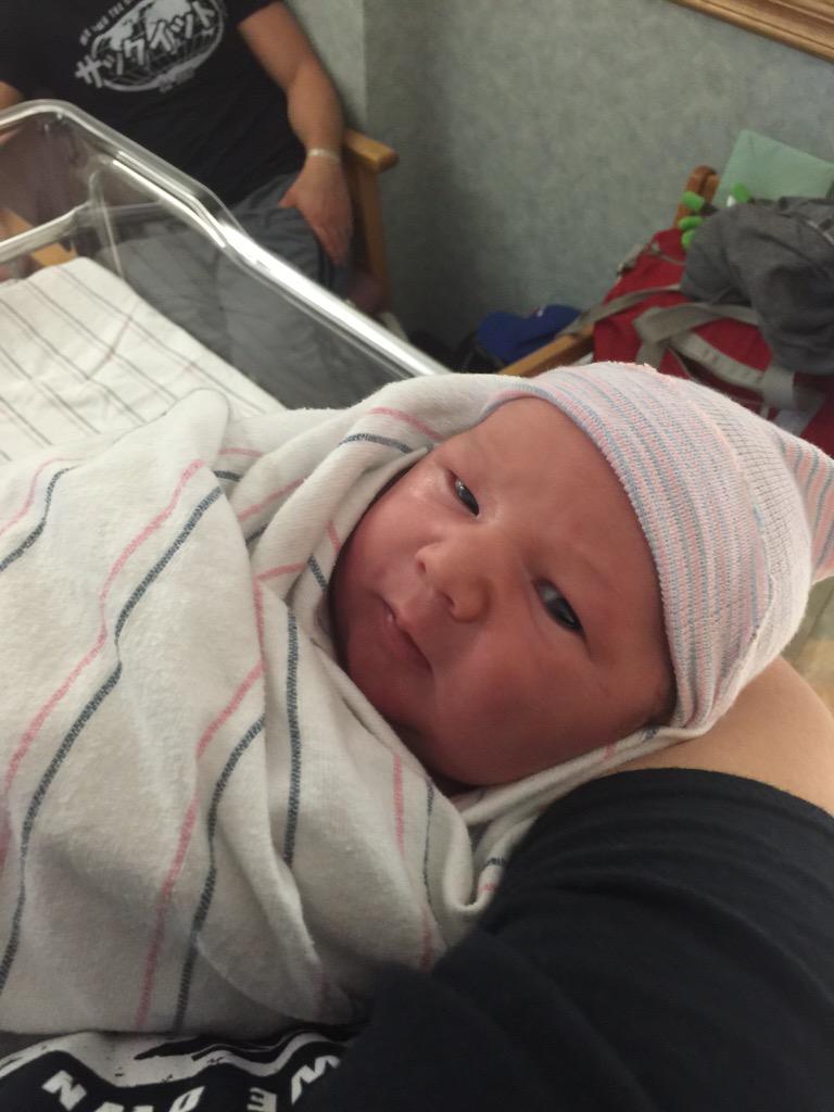 MrsMatt13's tweet image. Zachary's tag team partner was born today! Happy birthday to our new nephew Gregory!! #youngerbucks