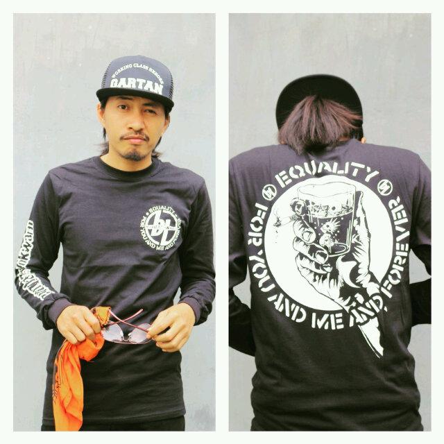 T shirt <a href="/BL_rock/">begundal lowokwaru</a> Equality long slave IDR 120K