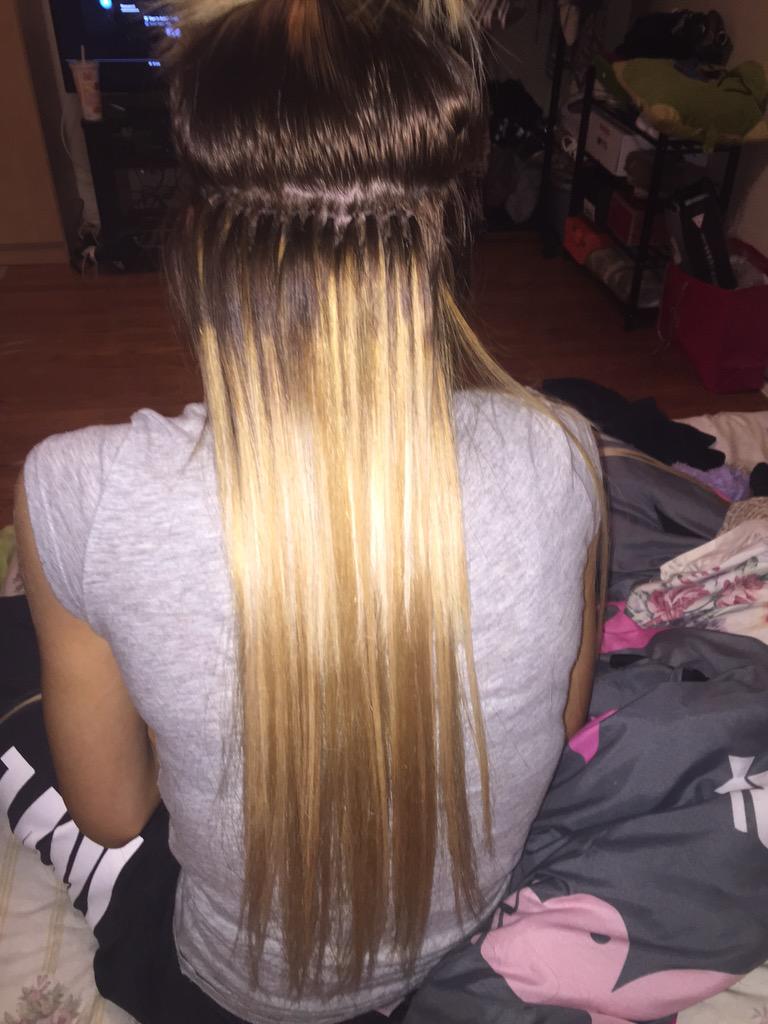 RagoliaMakeup's tweet photo. Almost done our micro extensions what a difference !!!!! http://t.co/u41uqCB7cQ