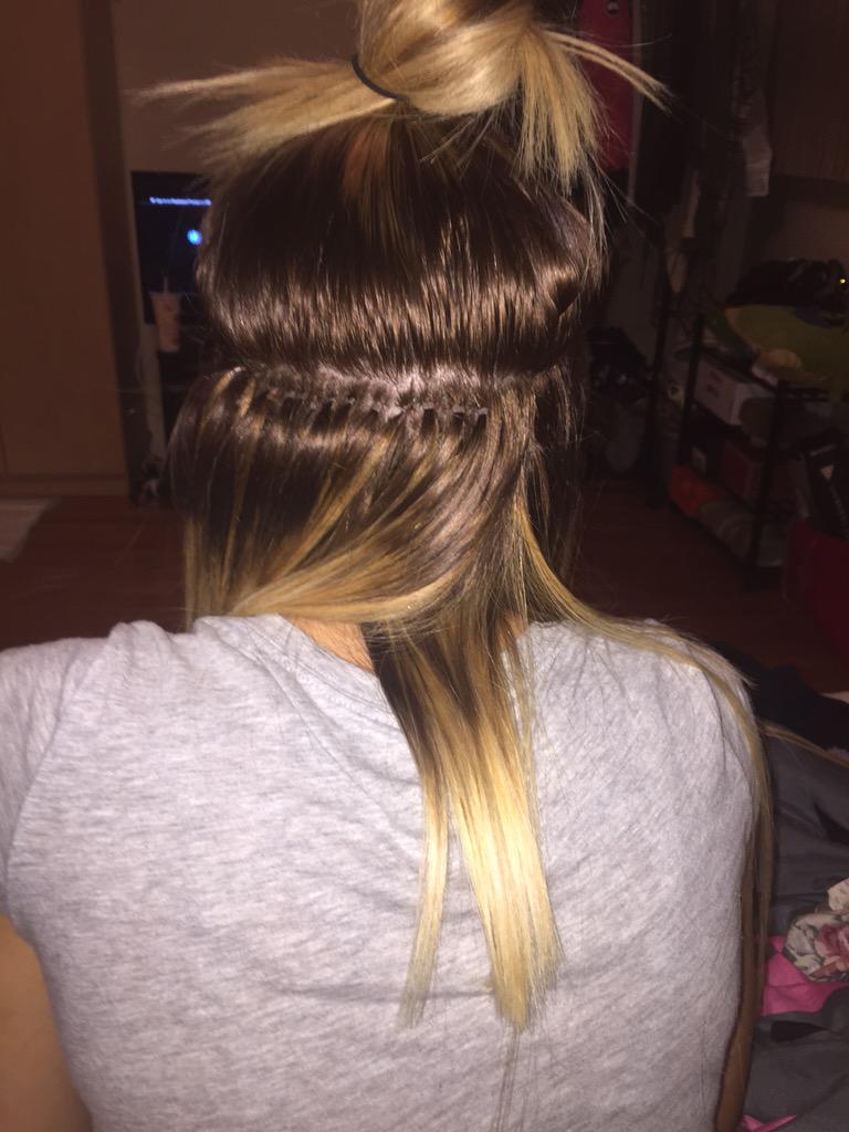RagoliaMakeup's tweet photo. Almost done our micro extensions what a difference !!!!! http://t.co/u41uqCB7cQ