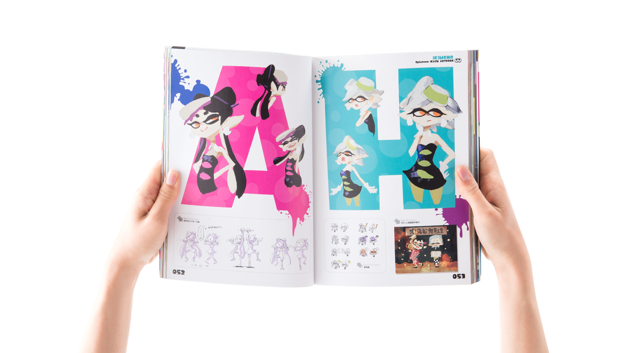 Splatoon スプラトゥーン 設定資料集 スプラトゥーン イカすアートブック が本日発売だ 開発中 もとい研究中に描かれた原画を中心に ここでしか見れない未公開資料の数々が研究員の解説とともに掲載されている 高橋きの研究員の最新考察による4