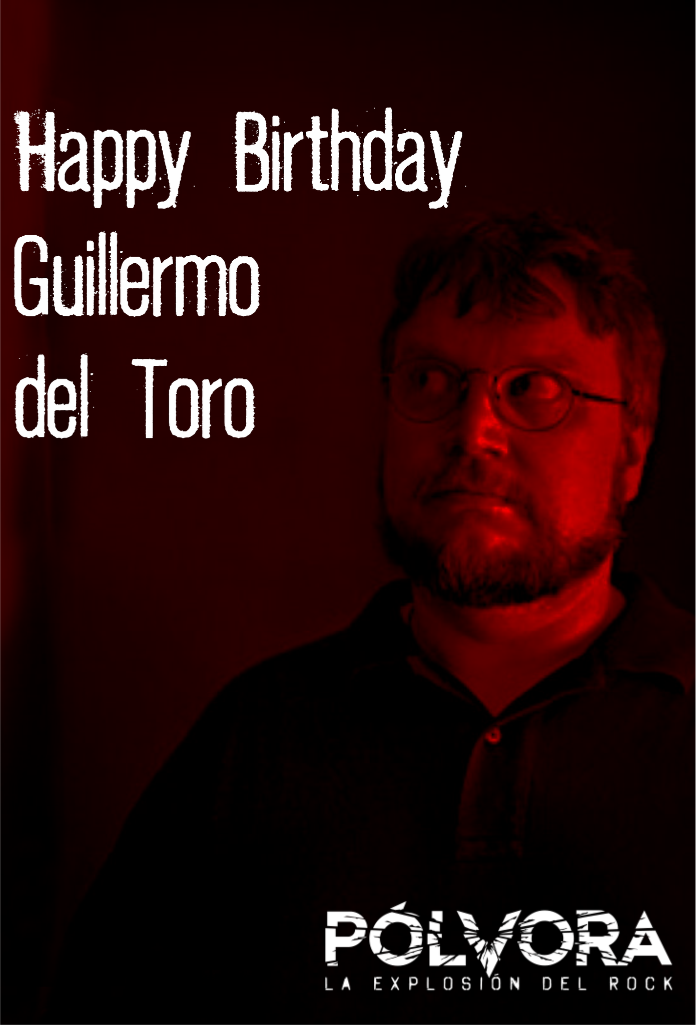 Happy birthday, GUILLERMO DEL TORO (  