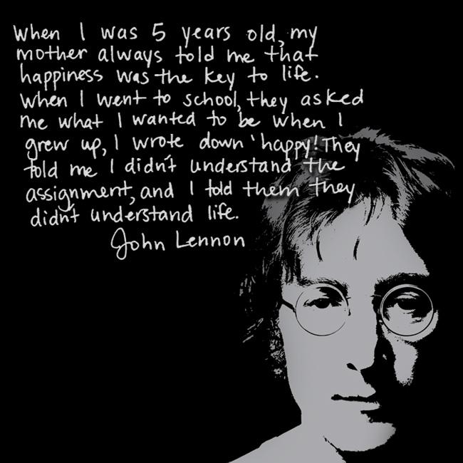 Happy Birthday John Lennon.        
