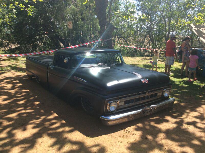 TestOneizms's tweet image. Winner of Most Unique Modification. Vince's f truck #wrongturncruise