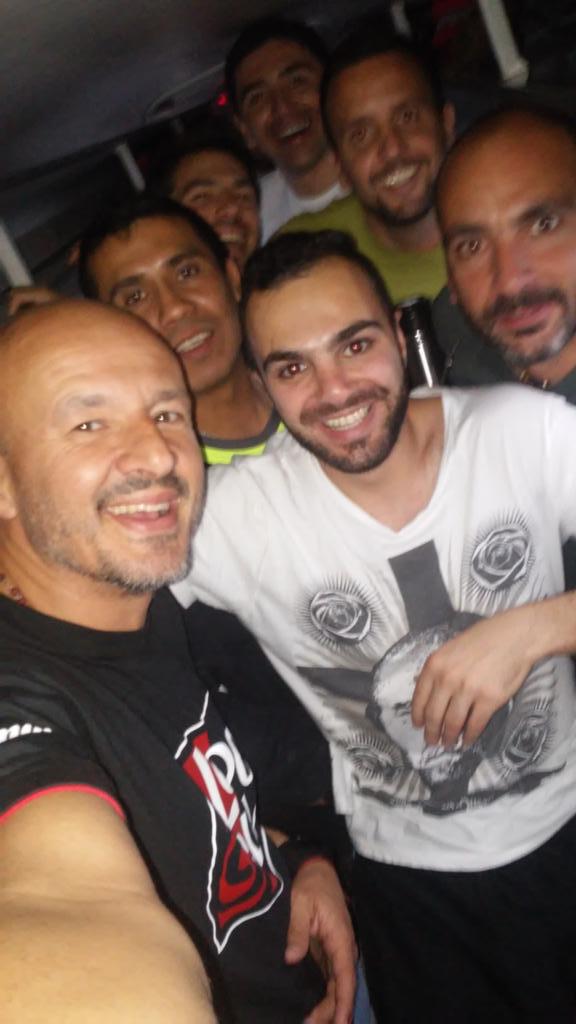 festa_walter's tweet photo. Nos fuimos......RUMBO AL DESAFÍO. ..VAMOS EL CTT A PLENO http://t.co/U9ANncIwXG