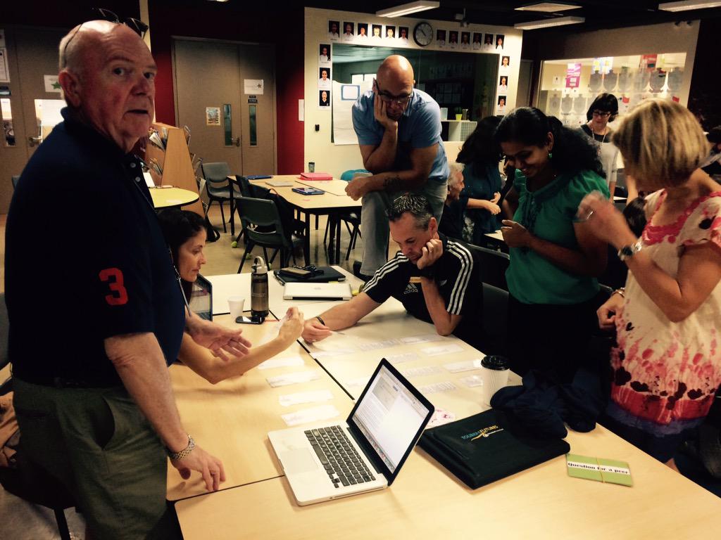 GRadojkovich's tweet image. Rich dialogue exploring Skills &amp;amp; Strategies with @JRafaelAngelM #ibapcis #edchat #CISSC