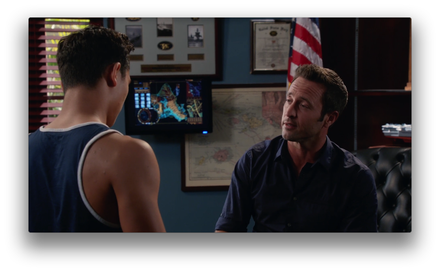 HawaiiFive0CBS's tweet photo. "I wouldn't trade what I got for anything...you'll know what I'm talking about one day, buddy" -Steve #H50 @kekoak http://t.co/xWTM6qlIKw