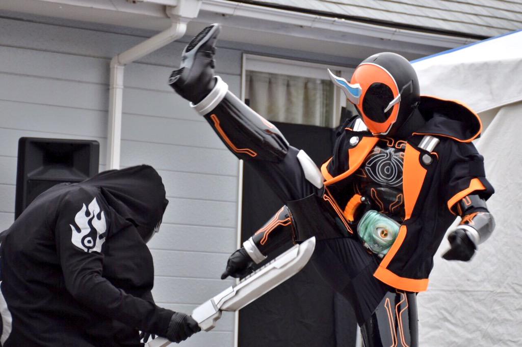 ｵｵﾀ ﾏｺﾄ Twitterren 仮面ライダーゴーストショー 敵キャラのクオリティが高かく良かった ザコキャラの眼魔コマンドまでもしっかりしてて 今後の仮面ライダーゴーストショーが楽しみ Http T Co 08y2troeof