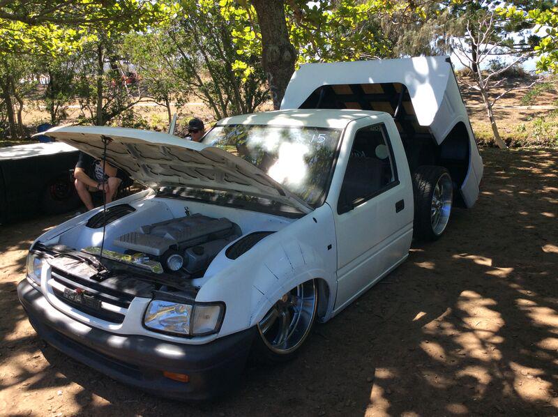 TestOneizms's tweet image. Winner of Best Under Construction. Jarrod's short wheel base Rodeo #wrongturncruise