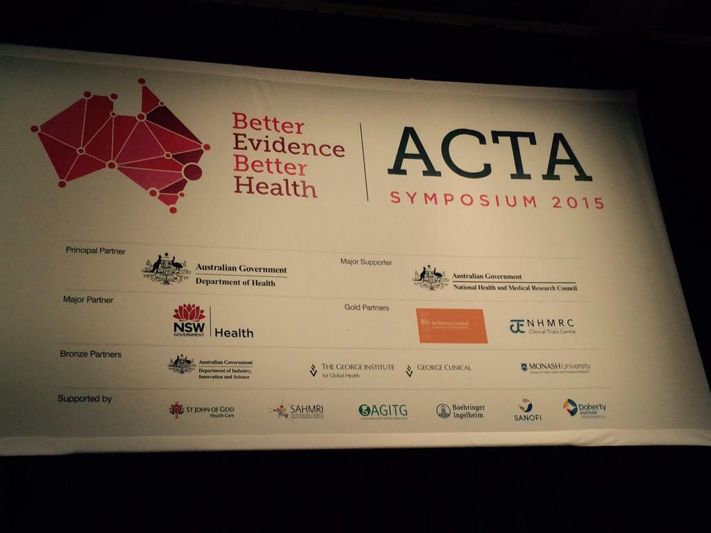 ACTAcommunity's tweet photo. Our partners in making #ACTA2015 a reality! http://t.co/Ws4ycx0QSa