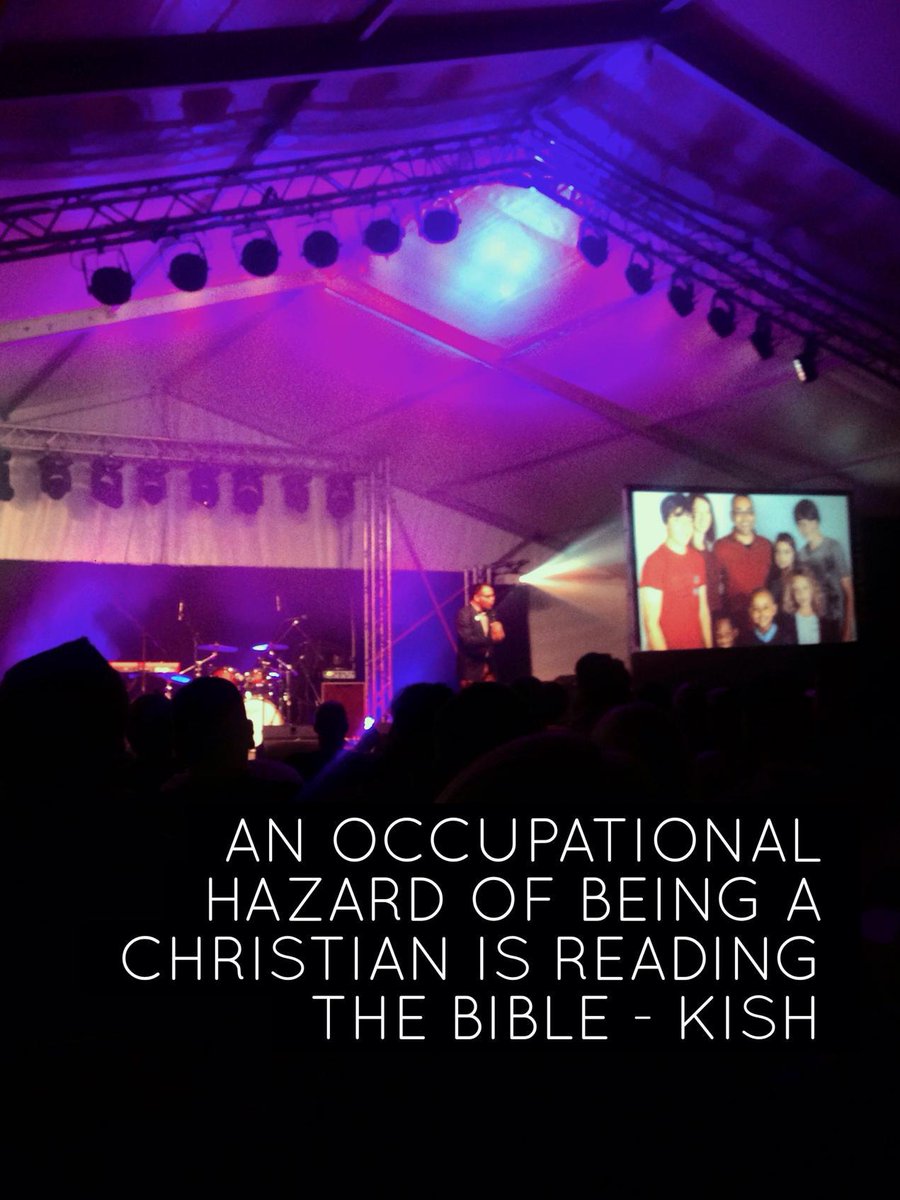 Mylittleark's tweet photo. An occupational hazard of being a Christian is reading the Bible - Kish http://t.co/H35jRfjSCH