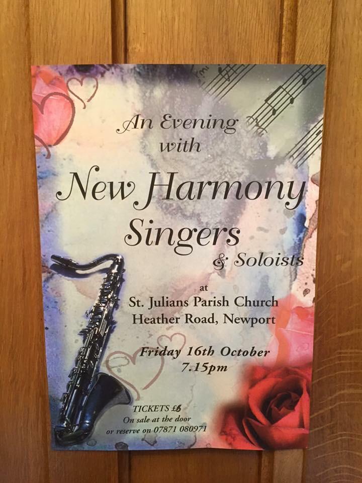 Forthcoming New Harmony Singers concert - get your tickets! <a href="/DerekTheWeather/">Derek Brockway - weatherman</a>