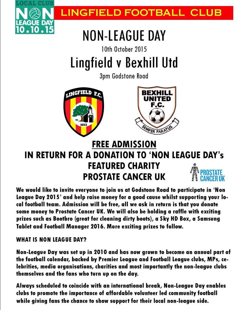 Lingfield_FC's tweet photo. @MeridianFMSport @SMirrorSport @GrinsteadOnline @DormanslandPC @AboutEG @HowardCundeyLin Please help us promote http://t.co/5cdDhLkwAy