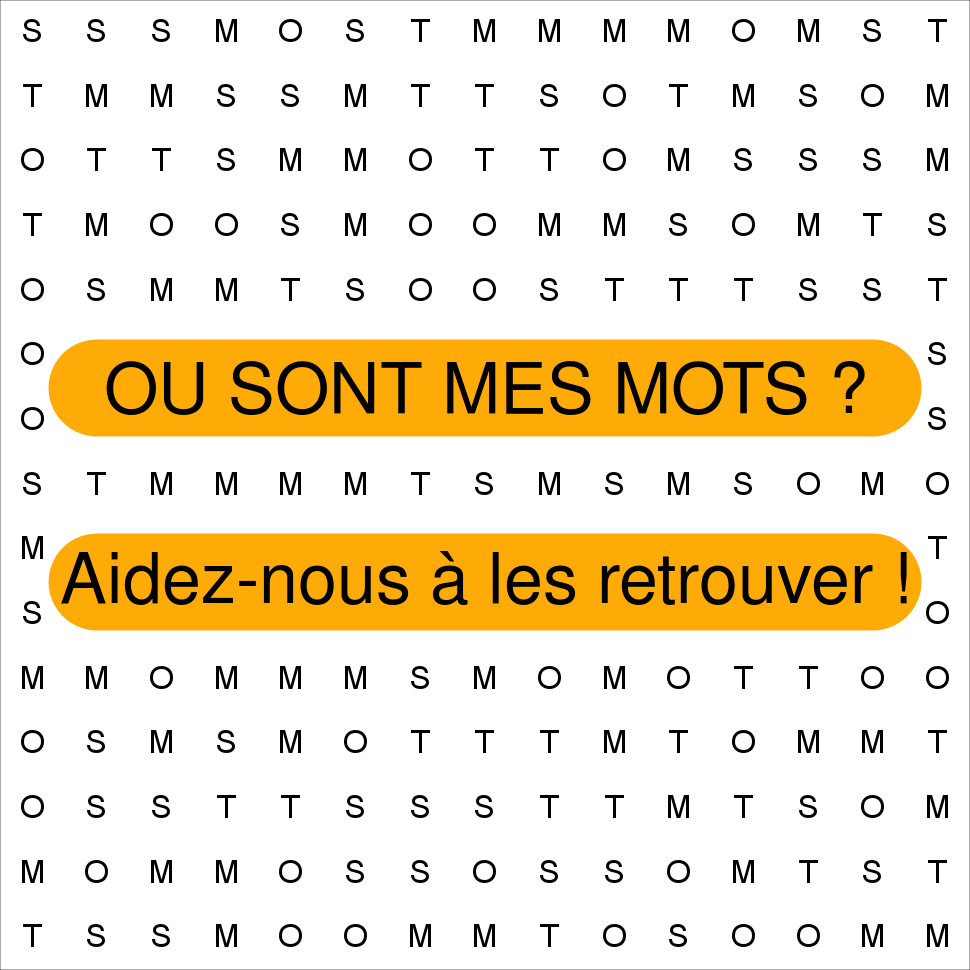 #RienDePireQue ne pas réussir à trouver mes mots ! motperdu.fr/mes-mots