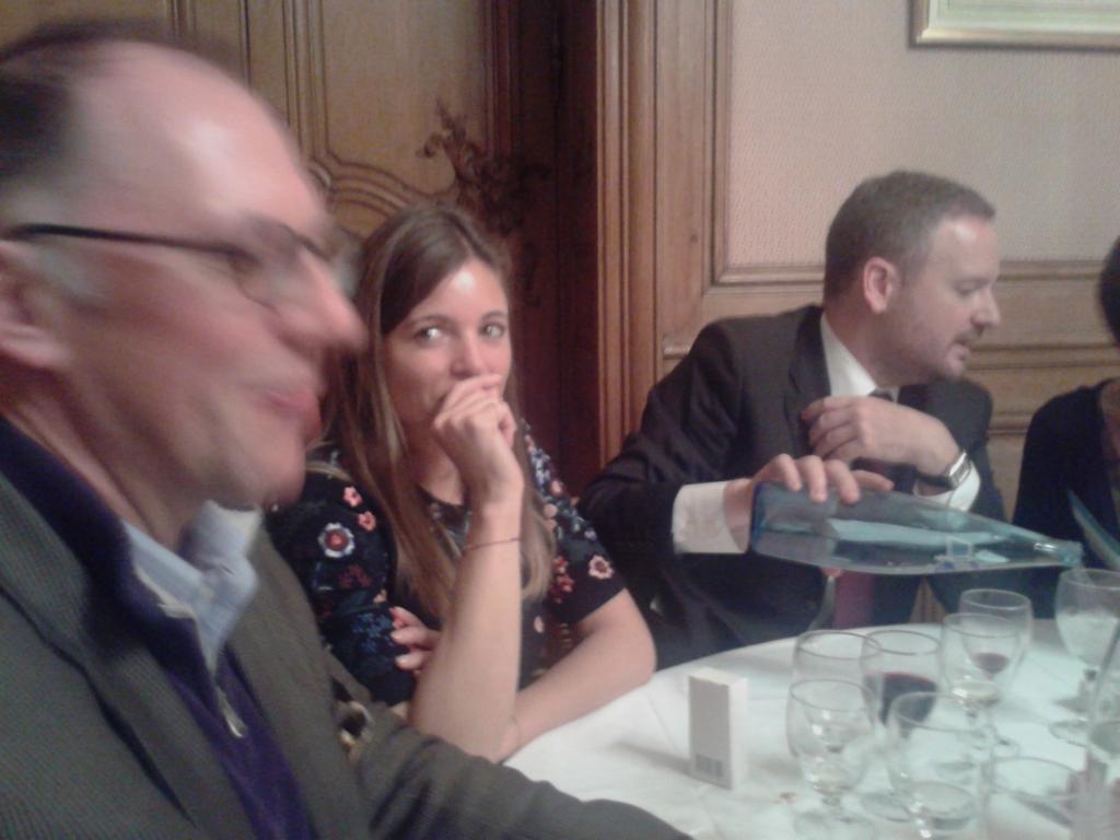 Bertrand and morgan in paris at urop15