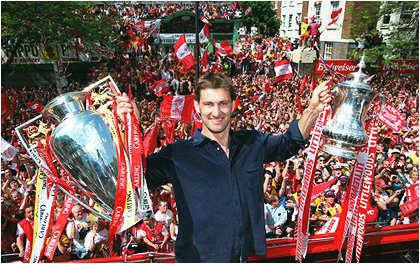 Tony Adams joined Arsenal as a schoolboy in 1980, was at the club for 22 years, captaining 14 of them.Happy Bday 