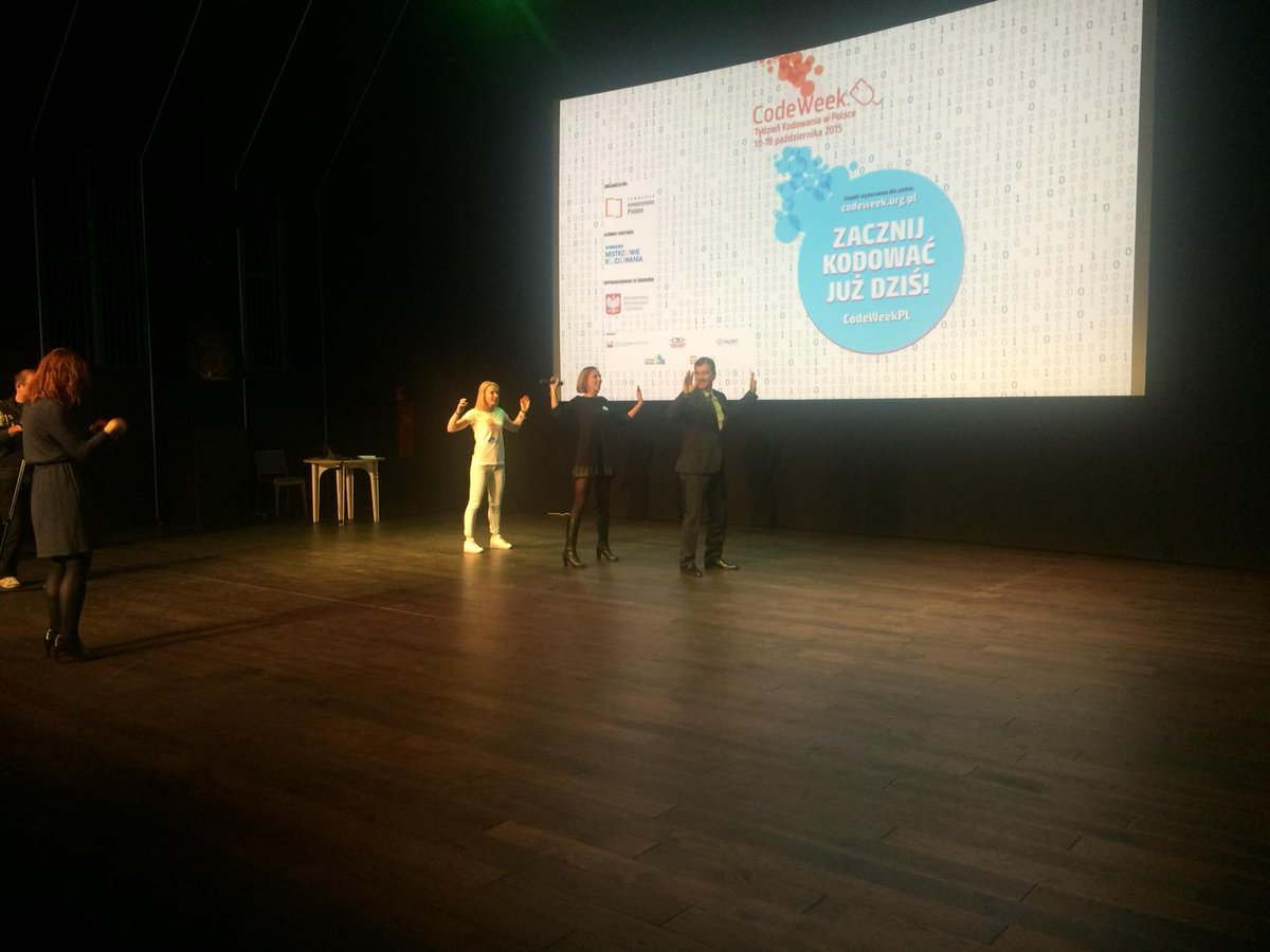 Anna_Borys's tweet image. Minister of Digitalization @AndrzejHalicki - robodance:) Opening of @CodeWeekEU in Poland #CodeWeekPL @M_Kodowania