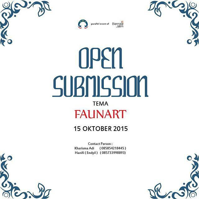 Ayo kirim karya kalian di pameran Buffalo Gathering 3
Syarat dan ketentuan check di instagram.com/p/8ppROzorMX/