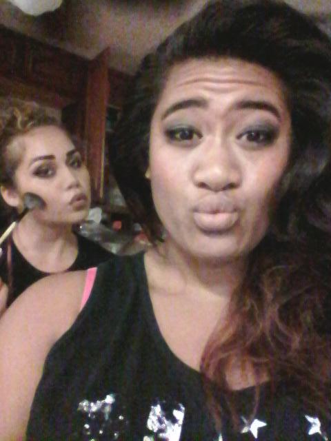 taliatalofahope's tweet photo. Friday night's #shebeslayin http://t.co/Ee3EJiEzXb