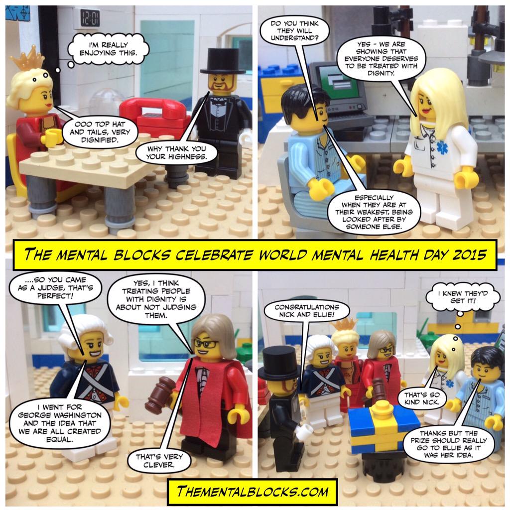 Mental_Blocks's tweet photo. The team celebrated #WMHD15 yesterday in the office and their efforts deserve sharing again. http://t.co/g4EcObspru
