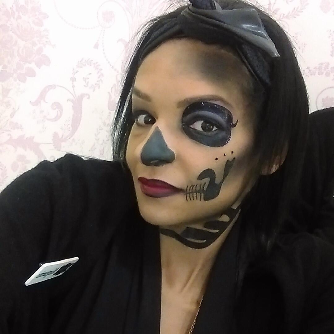 Today's work theme, yes its not Halloween yet but that's not stopping us @FuschiaEffect!!

#halloweennothalloween