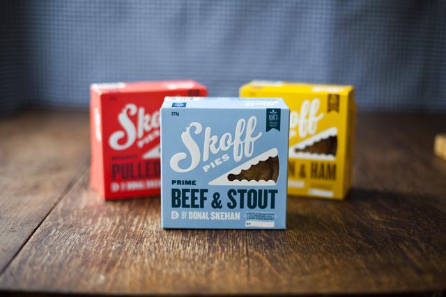 SkoffHQ's tweet photo. Last day of #SkoffPie in store tastings... This time we're in @TescoIrl in Rathfarnham so come by and say pie! :) http://t.co/GggvPQUXga