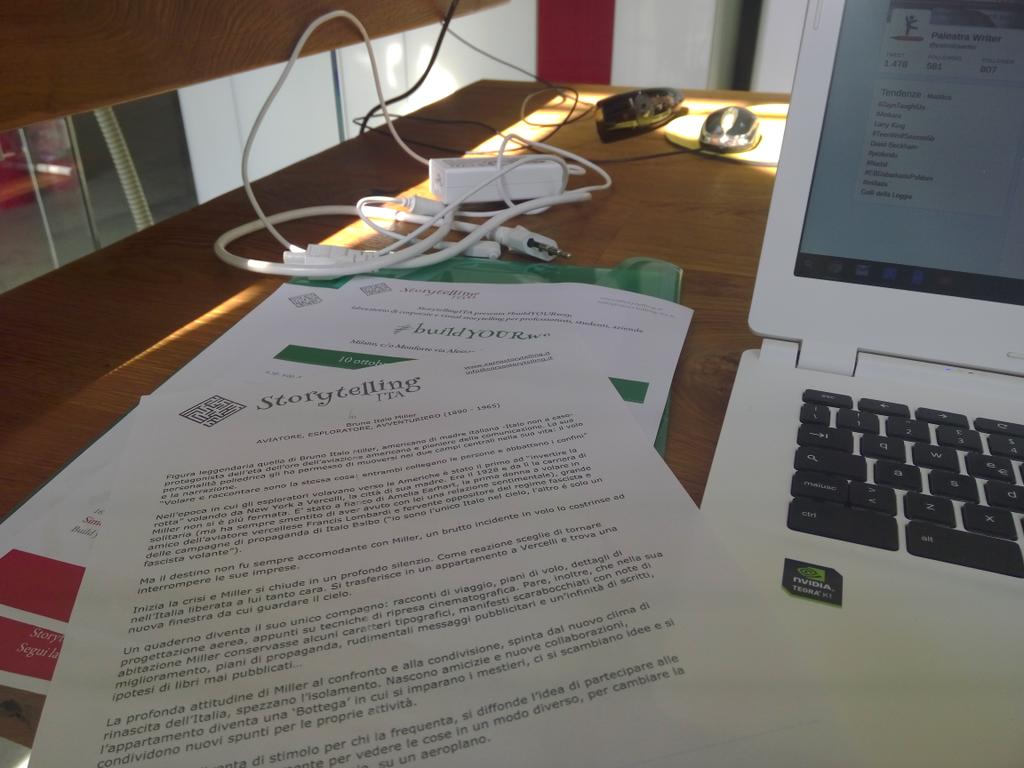 palestrawriter's tweet photo. È il momento di fare i compiti #storytelling #buildyourway http://t.co/N78nSulSCc