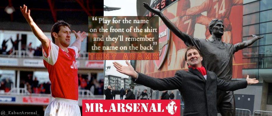 Happy 49th Birthday Mr Arsenal, Tony Adams! 