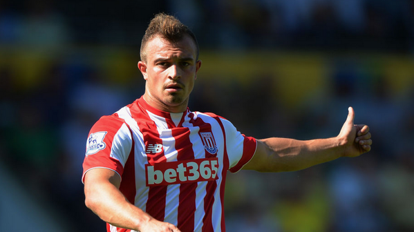 Happy birthday to Xherdan Shaqiri. The Stoke and Switzerland forward turns 24 today. 