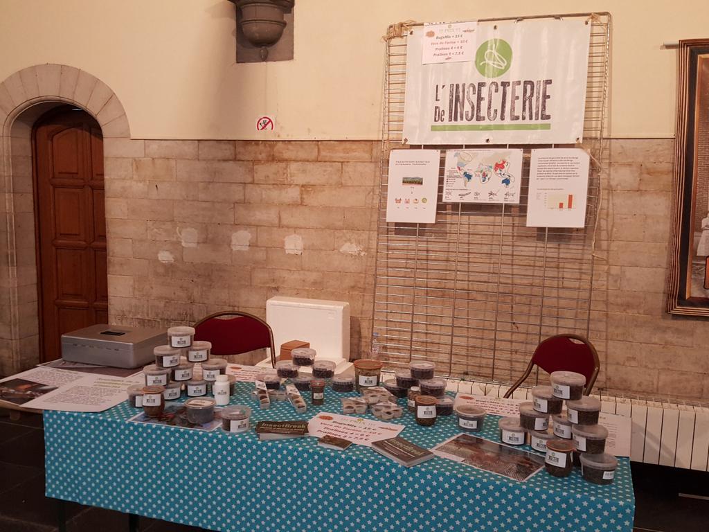 InsectBreak's tweet photo. InsectBreak/l'Insecterie se trouve au salon Tournai Gourmande. 
Venez jeter un oeil. Dégustation sur place :-) http://t.co/fPir5dFDP2