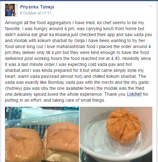 mylolchef's tweet photo. #HappyCustomer #HappyUS #HappyDance #LolChef
#100ReasonstobeHappy #3 #GurgaonFoodie http://t.co/22YPqyga4v