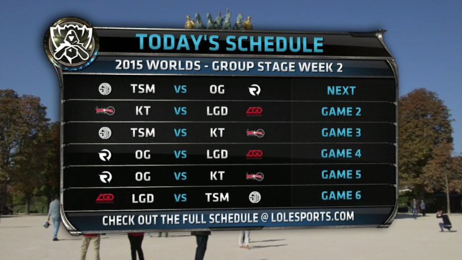 LoL Esports on Twitter "Here are the current Worlds standings and the
