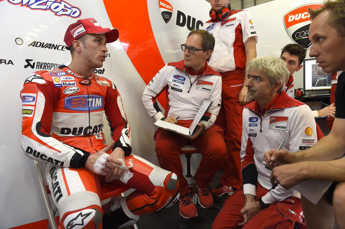 .<a href="/AndreaDovizioso/">Andrea Dovizioso</a>: "We’re still missing a bit of pace, but we're quick and in amongst the frontrunners once again"