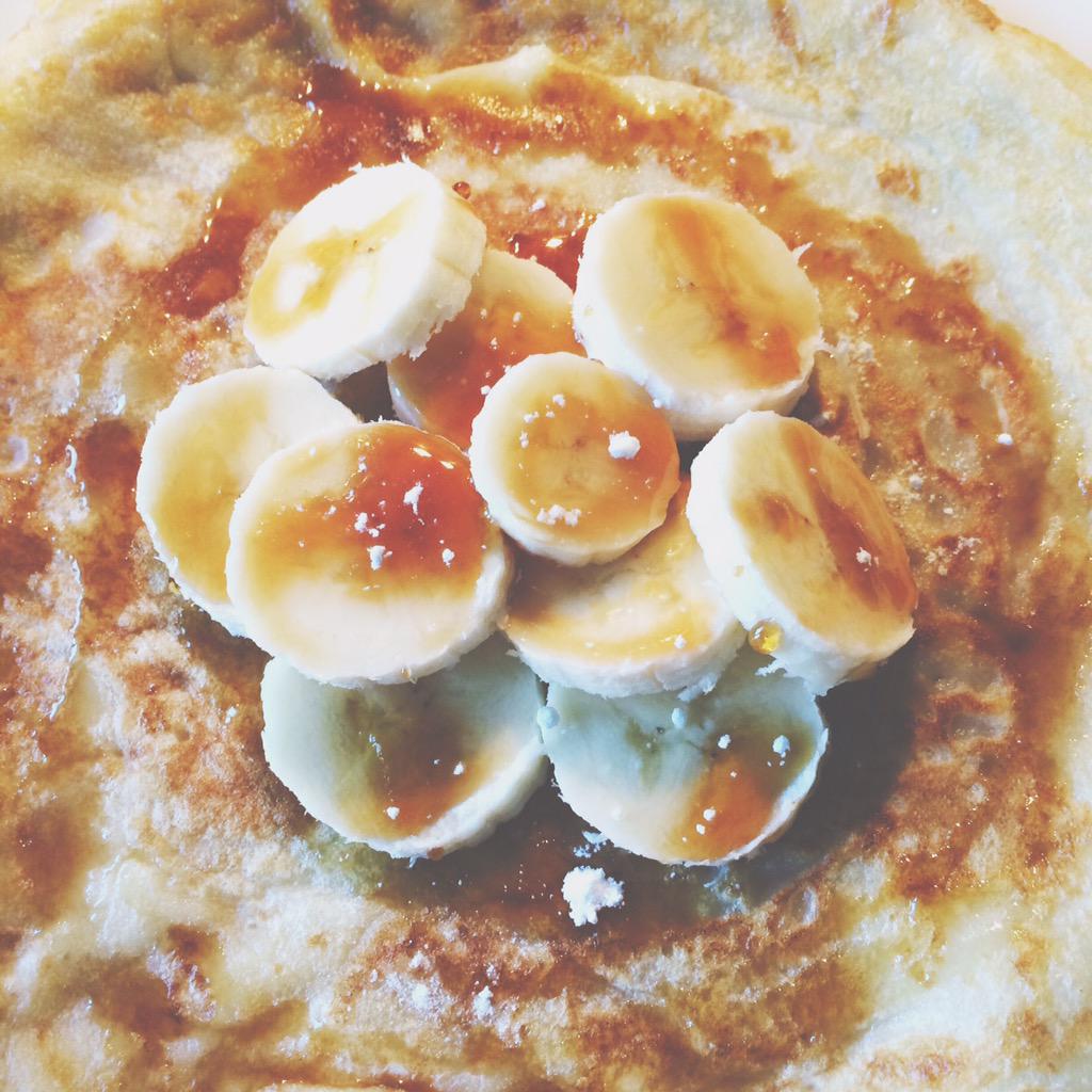 Love making breakfast in the morning #homemade #pancakes