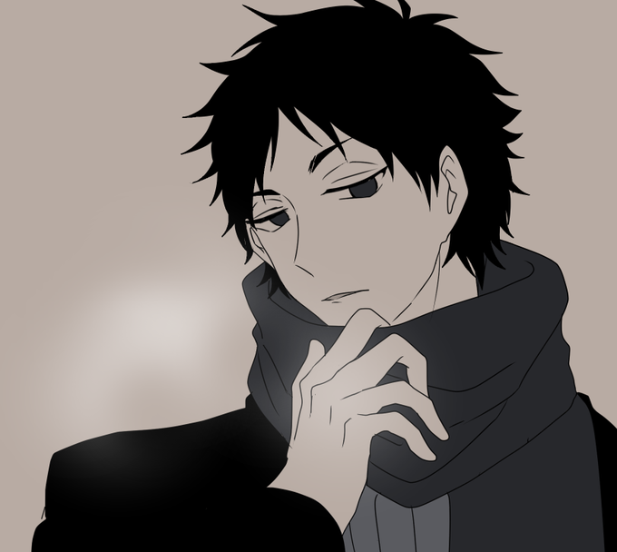 マフラー男子のtwitterイラスト検索結果