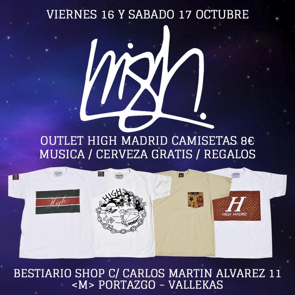 HighMadrid's tweet photo. El proximo finde vamos a estar en El Bestiario con ropa barata, cevreza gratis y regalos...Visita obligada!!! http://t.co/eEnD4dvIb8