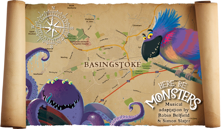JonathanEmmett's tweet photo. @AnvilArts
Landlubbers of Basingstoke, BEWARE!
The monsters are coming!
#HereBeMonsters
http://t.co/z7PPkgKh7C http://t.co/ZU0gZ4G3pQ