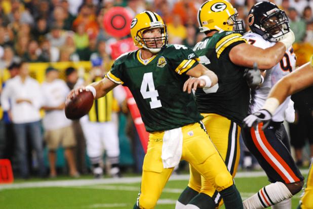Happy 46th birthday, Brett Favre. His final years tarnished his legacy, but at his peak, was their anyone better? 
