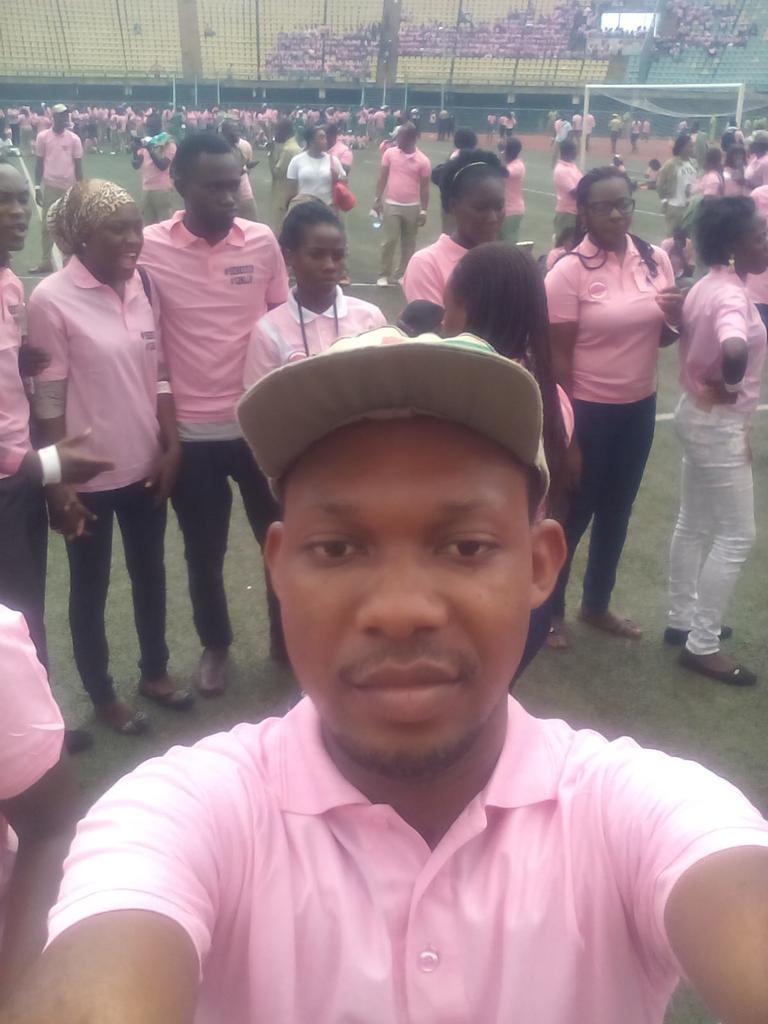 IamMickypepper's tweet photo. #SEBECCLY #12KLLP Let's kick away breast cancer http://t.co/2YKefU2i3o