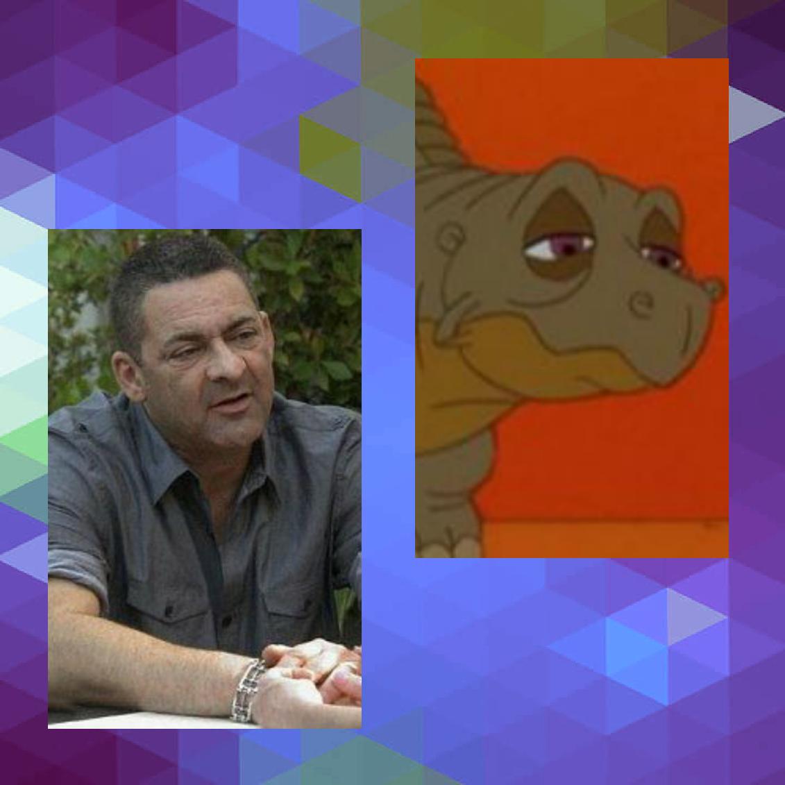 niallant3's tweet photo. #rhobh #realhousewivesofbeverlyhills #spiketail #totallylookslike #landbeforetime #uncannyresemblance http://t.co/NYYdRpuH0j