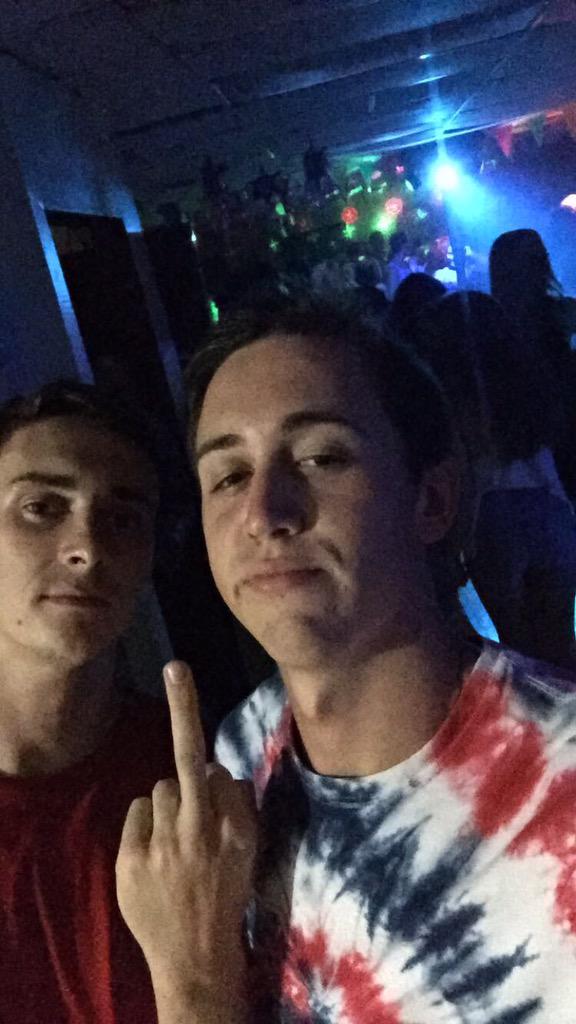 Trevordreed's tweet photo. Happy birthday to brendan my best fraaaaand, #wg? #rushpike #LIAAF http://t.co/GmFcawngqL
