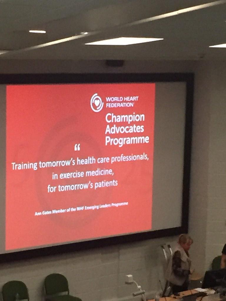 DaneVishnubala's tweet photo. Let's get exercise medicine and physical activity onto the medical curriculum @exerciseworks @NewcastleSEMS #nusemc http://t.co/p5DB0udHzj