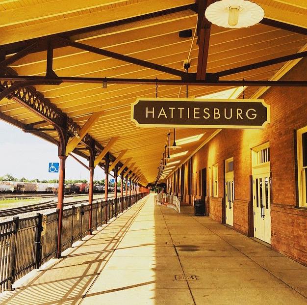 Last stop, Hattiesburg. #Hattiesburg 📷: Nelson Smith