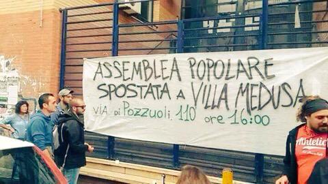 a_mare_a_Napoli's tweet photo. #Bagnoli verso la #democraziadeliberativa . #AssembleaPopolare oggi pomeriggio ore 16 a #villamedusa http://t.co/9f1cY3PcLh